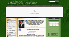 Desktop Screenshot of cityofmansfield.net
